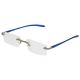 B+D BD Al Reader Mat Silver Blue 100 Nb